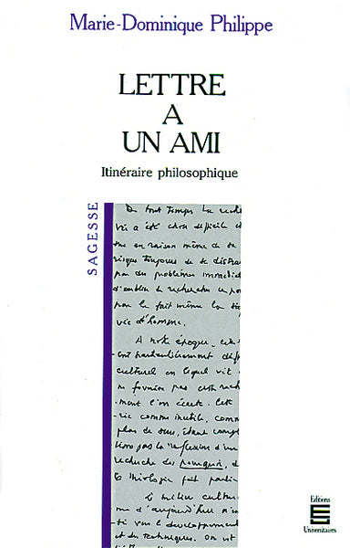 Lettre à un ami