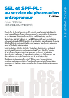 SEL et SPF-PL : au service du pharmacien entrepreneur