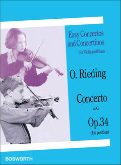 OSKAR RIEDING: VIOLIN CONCERTO IN G OP.34 (VIOLIN/PIANO)