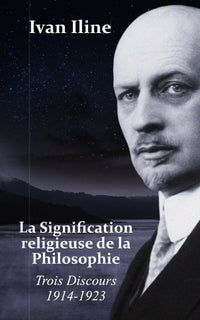 La signification religieuse de la philosophie