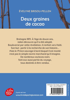 Deux graines de cacao