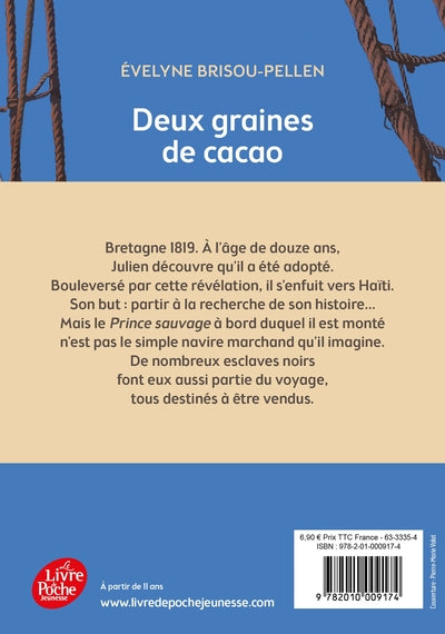 Deux graines de cacao