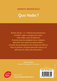 Quo vadis ? - Texte abrégé