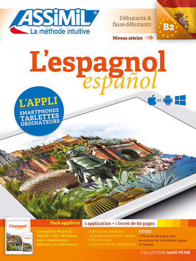 Espagnol - Pack Livret + Application - Apprendre l'Espagnol Niveau B2