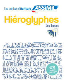 Cahier d'écriture hiéroglyphes