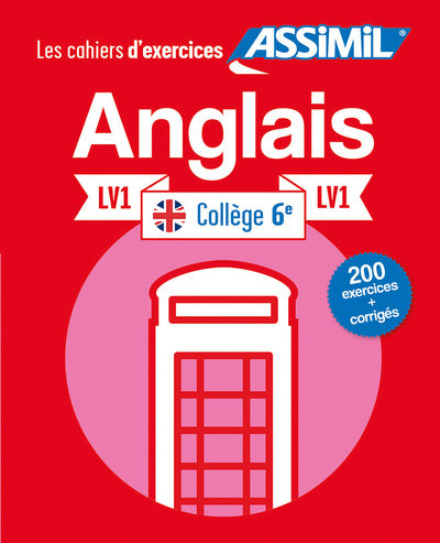 Cahier d'exercices Anglais Collège | Niveau 6ème