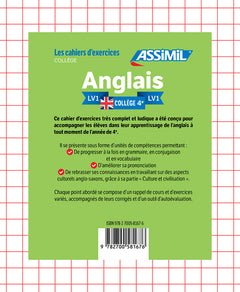 Anglais LV1 Collège 4e