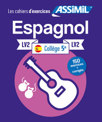 Espagnol lv2 collège 5e (cahier d'exercices)