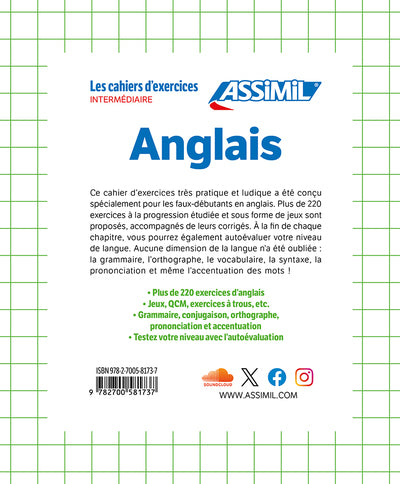 Anglais intermédiaire