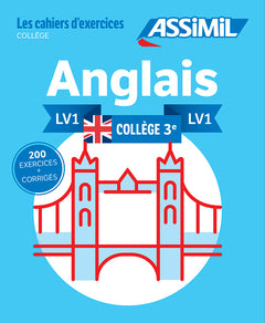Anglais LV1 Collège 3e (cahier d'exercices)