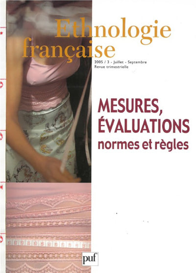 Ethnologie française 2005, n° 3