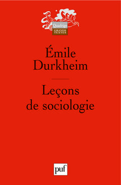 Leçons de sociologie