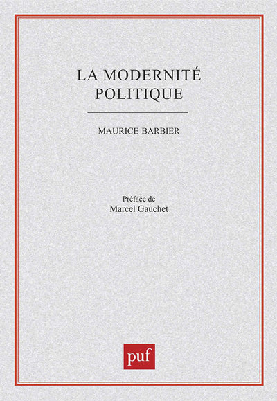 La modernité politique