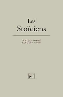 Les stoïciens