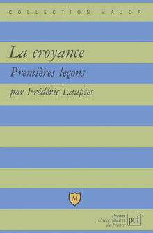 La croyance : premières leçons