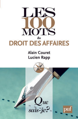 Les 100 mots du droit des affaires