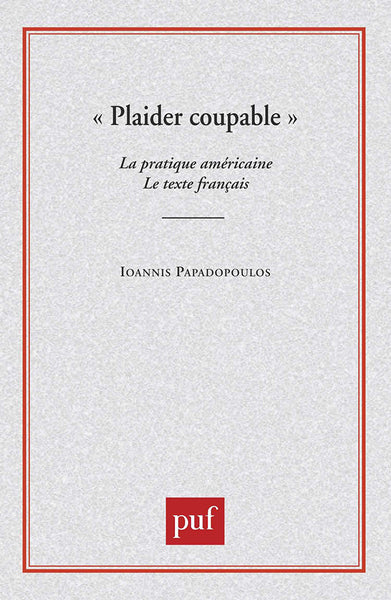 Plaider coupable
