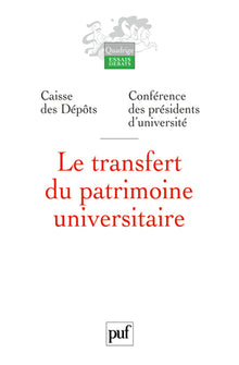Le transfert du patrimoine universitaire