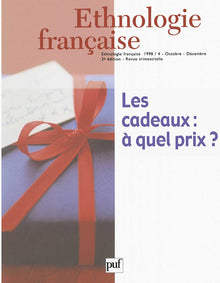 Éthnologie française 1998 - n° 4