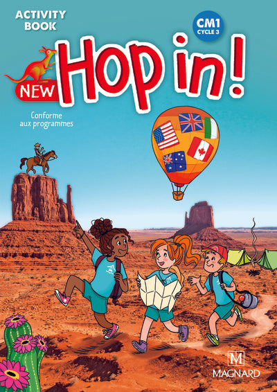 New Hop In! Anglais CM1 (2019) - Activity Book