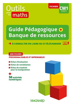 Outils pour les Maths CM1 (2023) - Guide pédagogique + Banque de ressources à télécharger