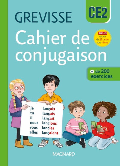 Cahier de conjugaison Grevisse CE2