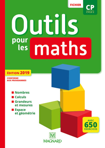 Outils pour les Maths CP (2019) - Fichier de l'élève