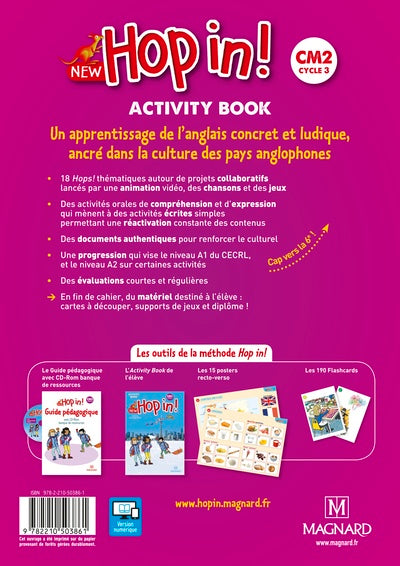 New hop in! anglais CM2 (2020) - Activity Book