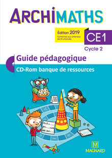 Archimaths CE1 (2019) - Banque de ressources sur CD-Rom avec guide pédagogique papier