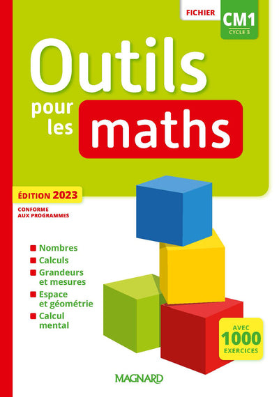Outils pour les maths CM1 (2023) - Fichier de l'élève