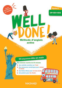 Well done! Anglais cycle 2