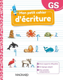 Mon petit cahier d’écriture Grande section