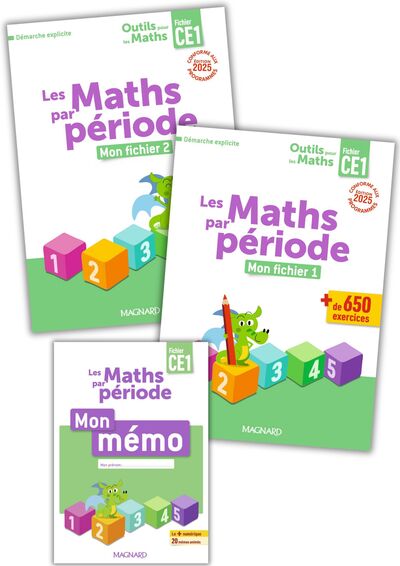 Outils pour les Maths CE1 par période (2025)
