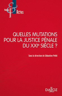 Quelles mutations pour la justice pénale du XXIe siècle ?