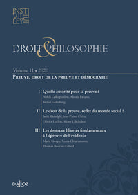 Droit et Philosophie - Volume XI