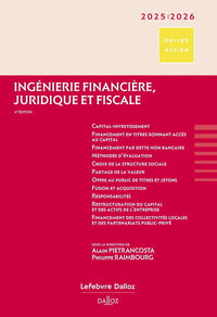 Ingénierie financière, juridique et fiscale 2025/26