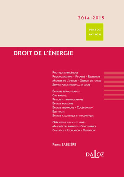 Droit de l'énergie