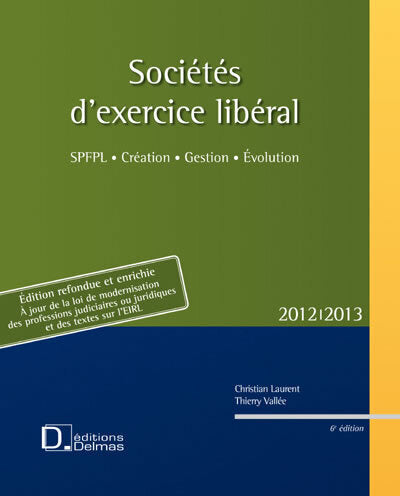 Sociétés d'exercice libéral 2012/2013