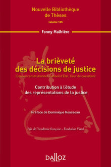 La brièveté des décisions de justice