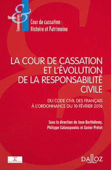 La Cour de cassation et l'évolution de la responsabilité civile