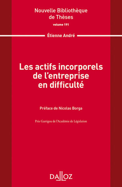 Les actifs incorporels de l'entreprise en difficulté