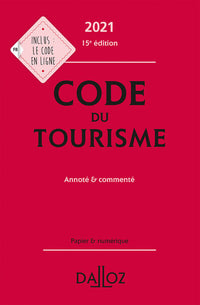 Code du tourisme 2021