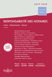 Responsabilité des notaires