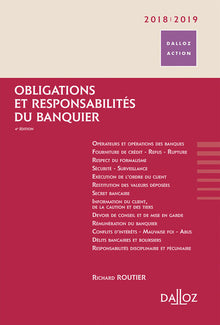 Obligations et responsabilités du banquier