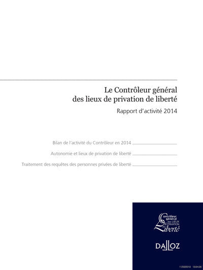 Rapport d'activité 2014