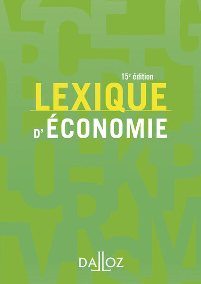 Lexique d'économie