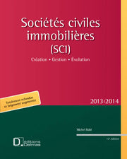 Sociétés civiles immobilières (SCI) 2013/2014
