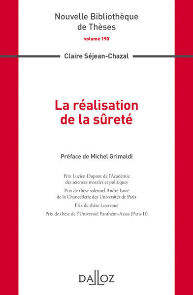 La réalisation de la sûreté