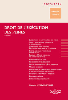 Droit de l'exécution des peines