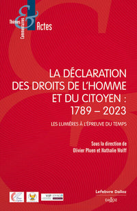 La Déclaration des droits de l'homme